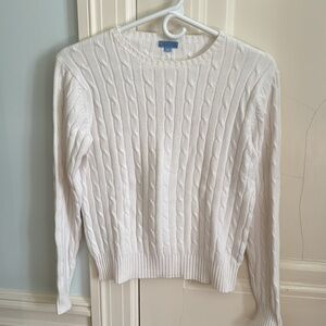 ✨ J. McLAUGHLIN Cotton Cable Sweater ✨